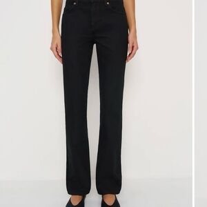 Greer Mid Rise Straight Jeans